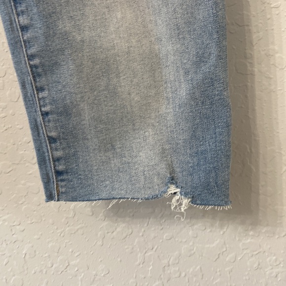 Blank NYC The Baxter Ripped High Waisted Ribcage Straight Leg Jeans size 28 - Picture 2 of 13